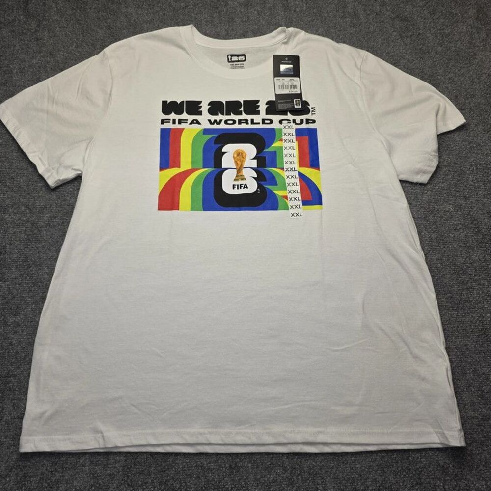 Graphic T-Shirt White XXL